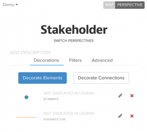 The basic 'decorations' editor in this perspective's sidebar. The basic "decorations" editor in this perspective's sidebar.